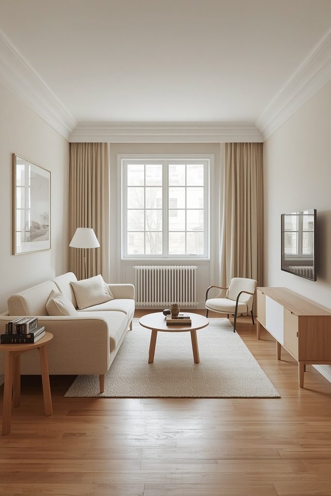 small living room ideas with space-saving furniture