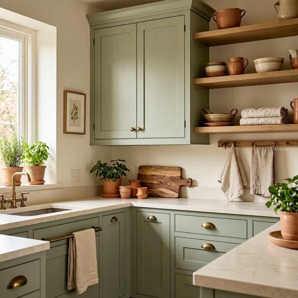 sage green kitchen ideas