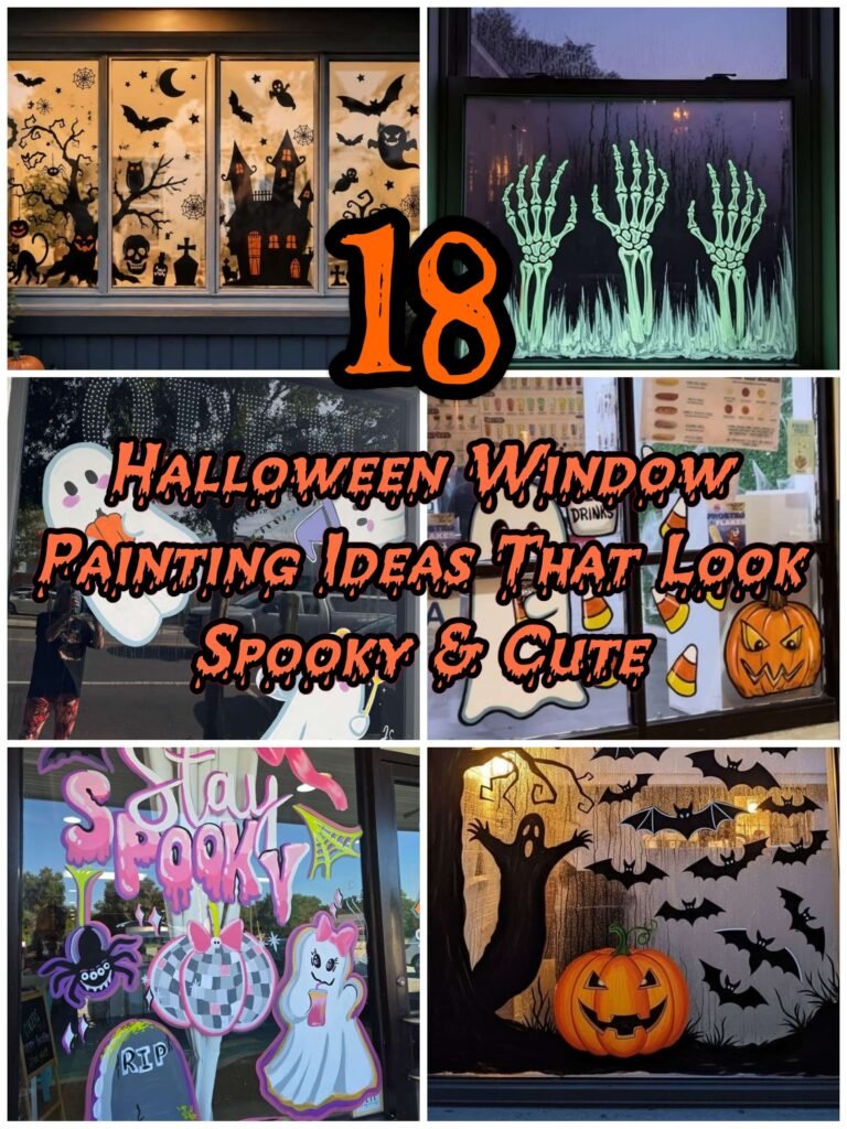 halloween window painting ideas