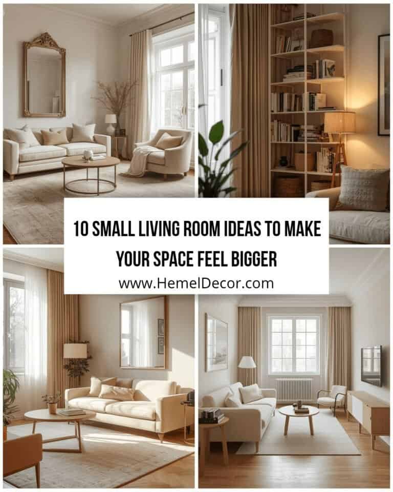 small living room ideas with cozy furniture and smart layout