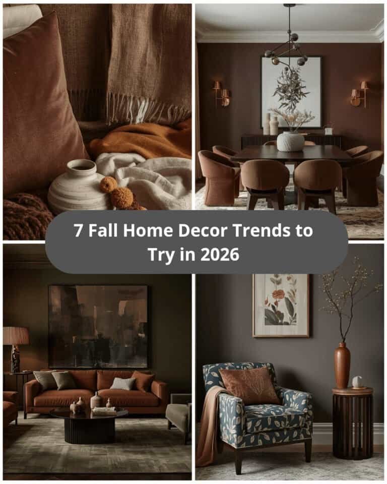 fall home decor trends