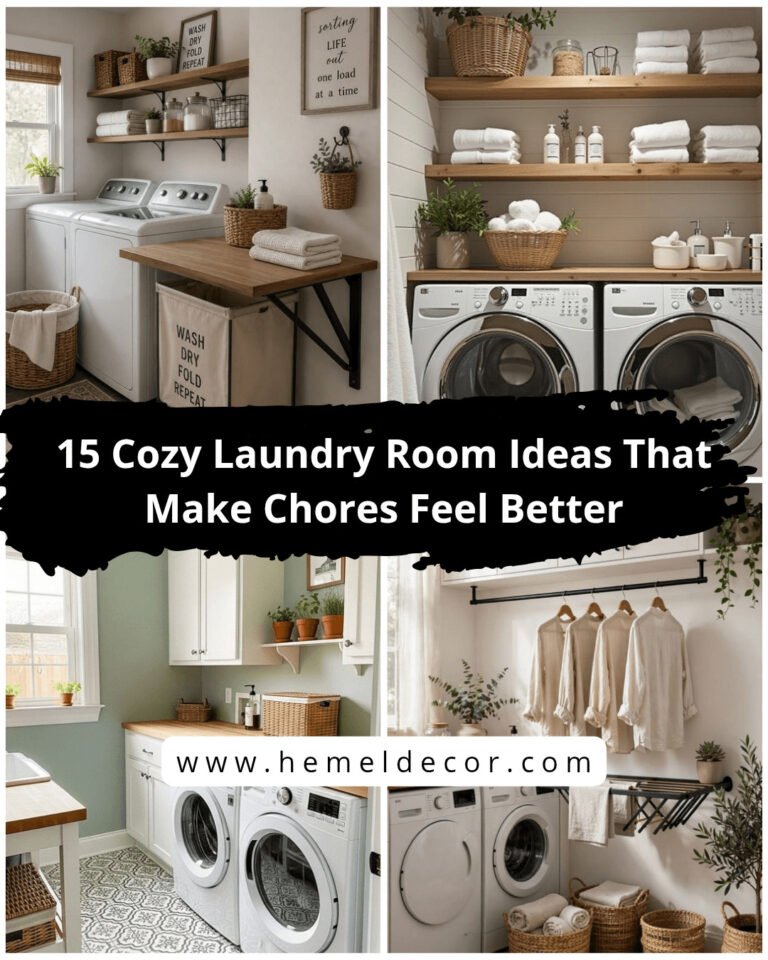 cozy laundry room ideas