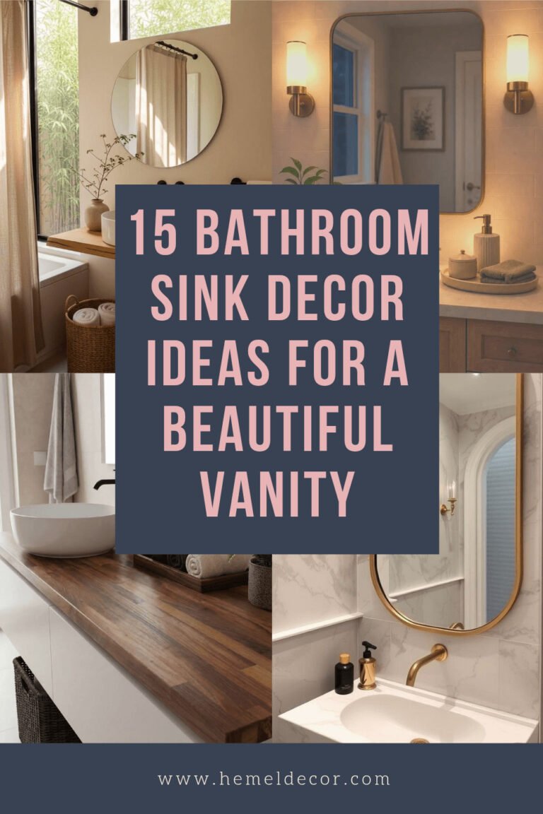 bathroom sink decor ideas