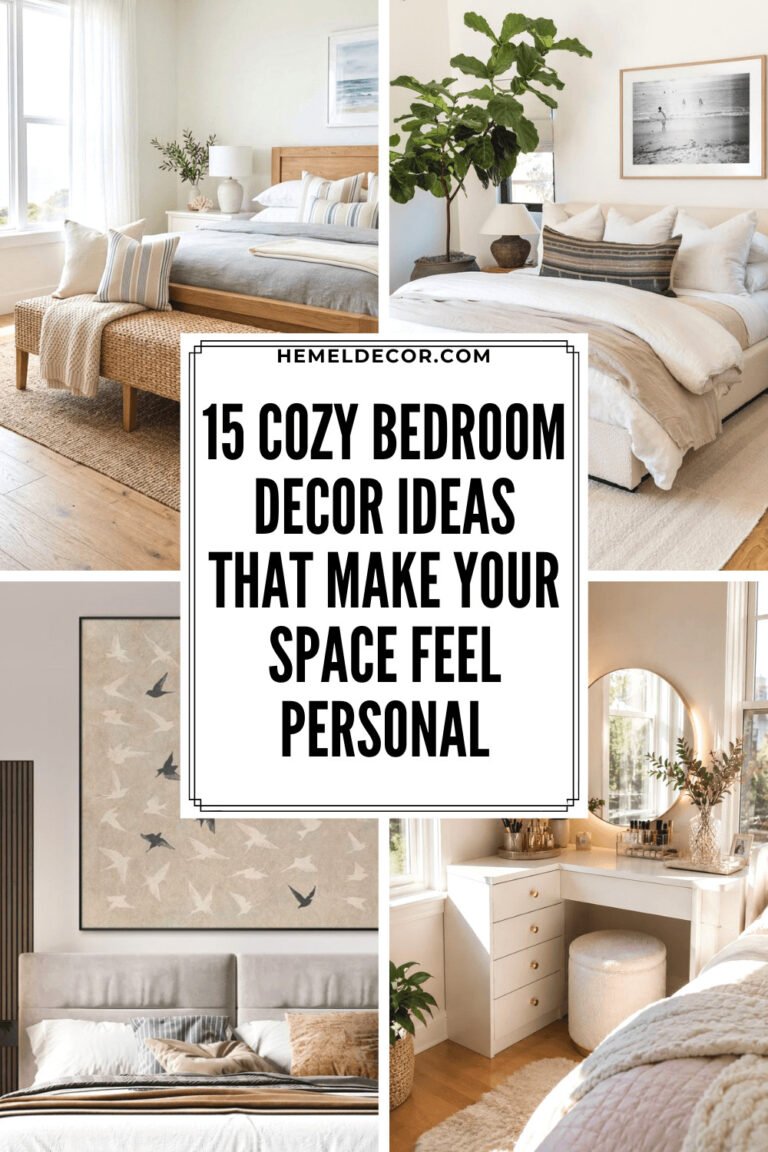 cozy bedroom decor ideas