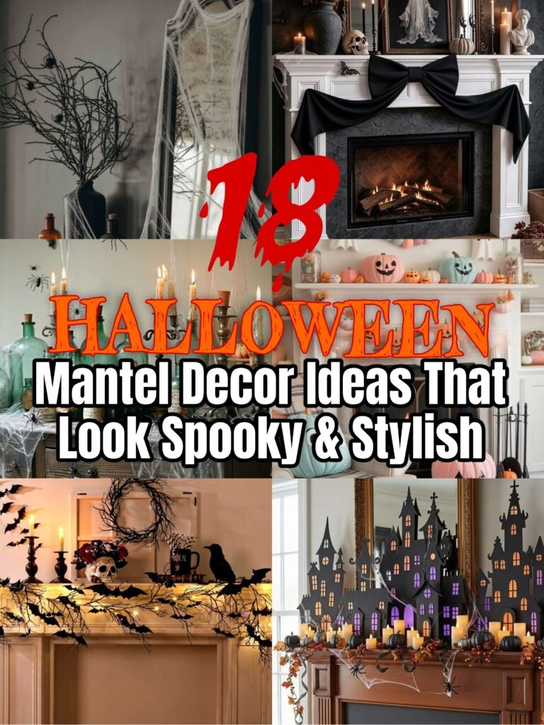 halloween mantel decor ideas