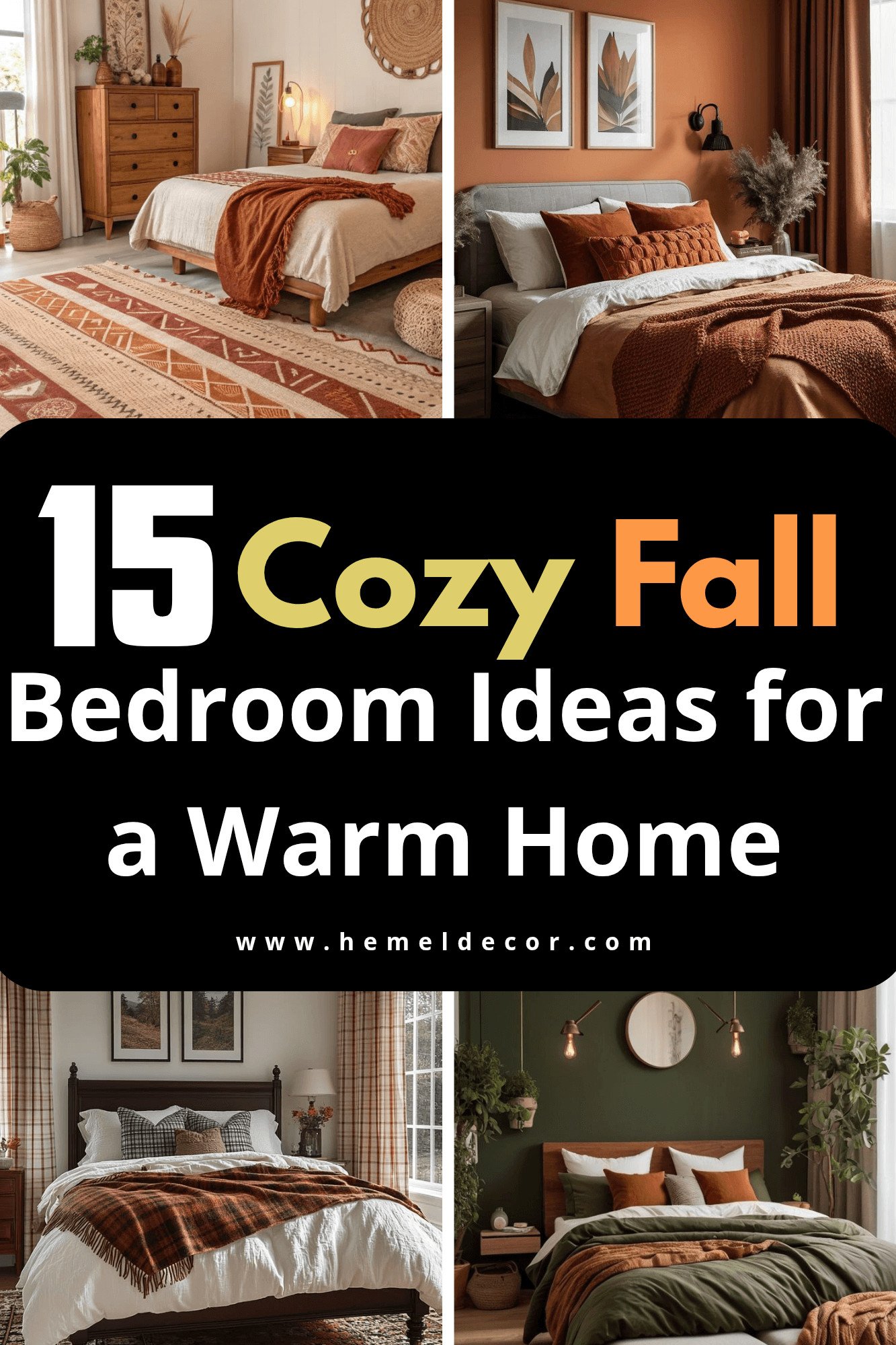 fall bedroom ideas