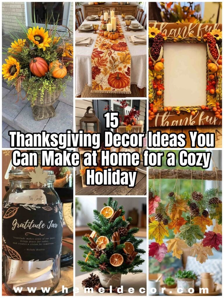 Thanksgiving decor ideas